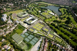 Wimbledon Master Plan - Aerial view
