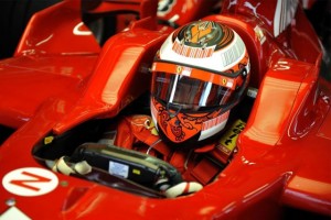 Formula 1 - Raikkonen helmet