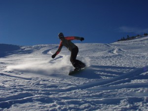 Bjelasnica mt snowboarding