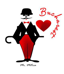 Bucharest mascot Mr Mitica