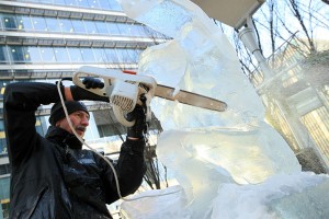 Ice Sculpting Festival London