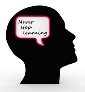 Never stop learning