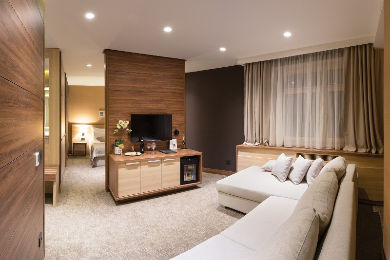 Room within the new block at Grand Hotel Room within the new block at Grand Hotel