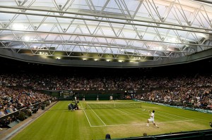 Wimbledon Closed roof Centre Court