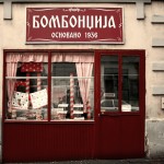 Bombondžija u ulici Gavrila Principa u Beogradu