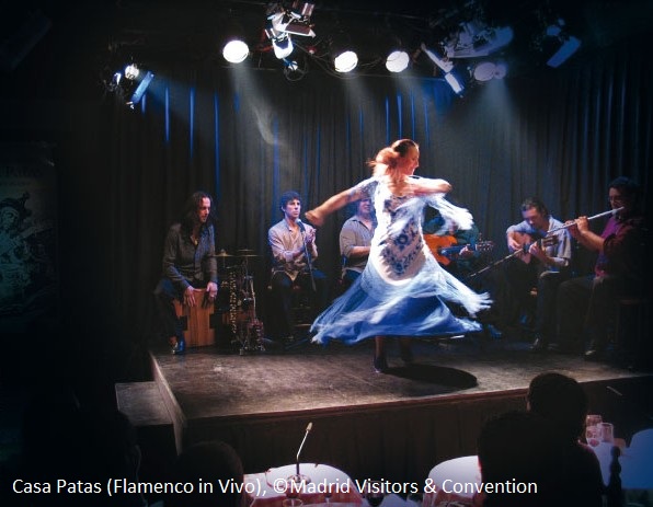 Casa Patas (Flamenco in Vivo), © Madrid Visitors & Convention Bureau