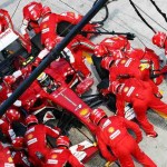 Formula 1 - pit stop
