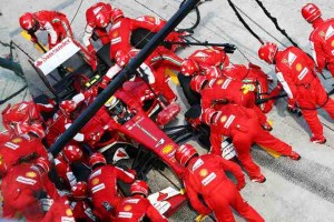 Formula 1 - pit stop