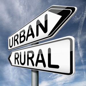 urban vs rural
